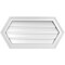 Ekena Millwork Half Round Surface Mount PVC Gable Vent: Functional, w/ 2"W x 1-1/2"P Brickmould Frame, 28"W x 14"H GVPHR28X1402SF - alternate 1